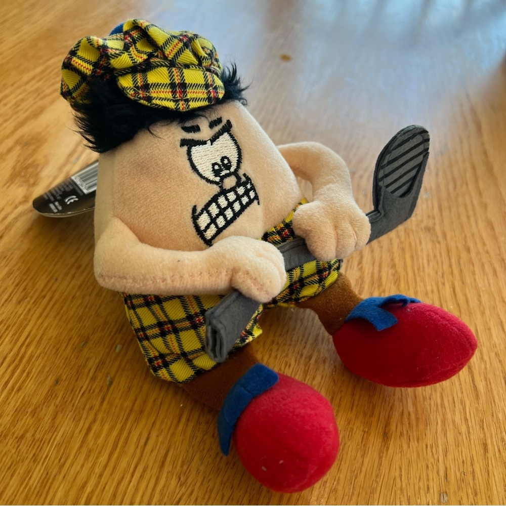 Silly Slammers Sports Angry Golfer McDuff
Plush Beanbag 7" w/tags